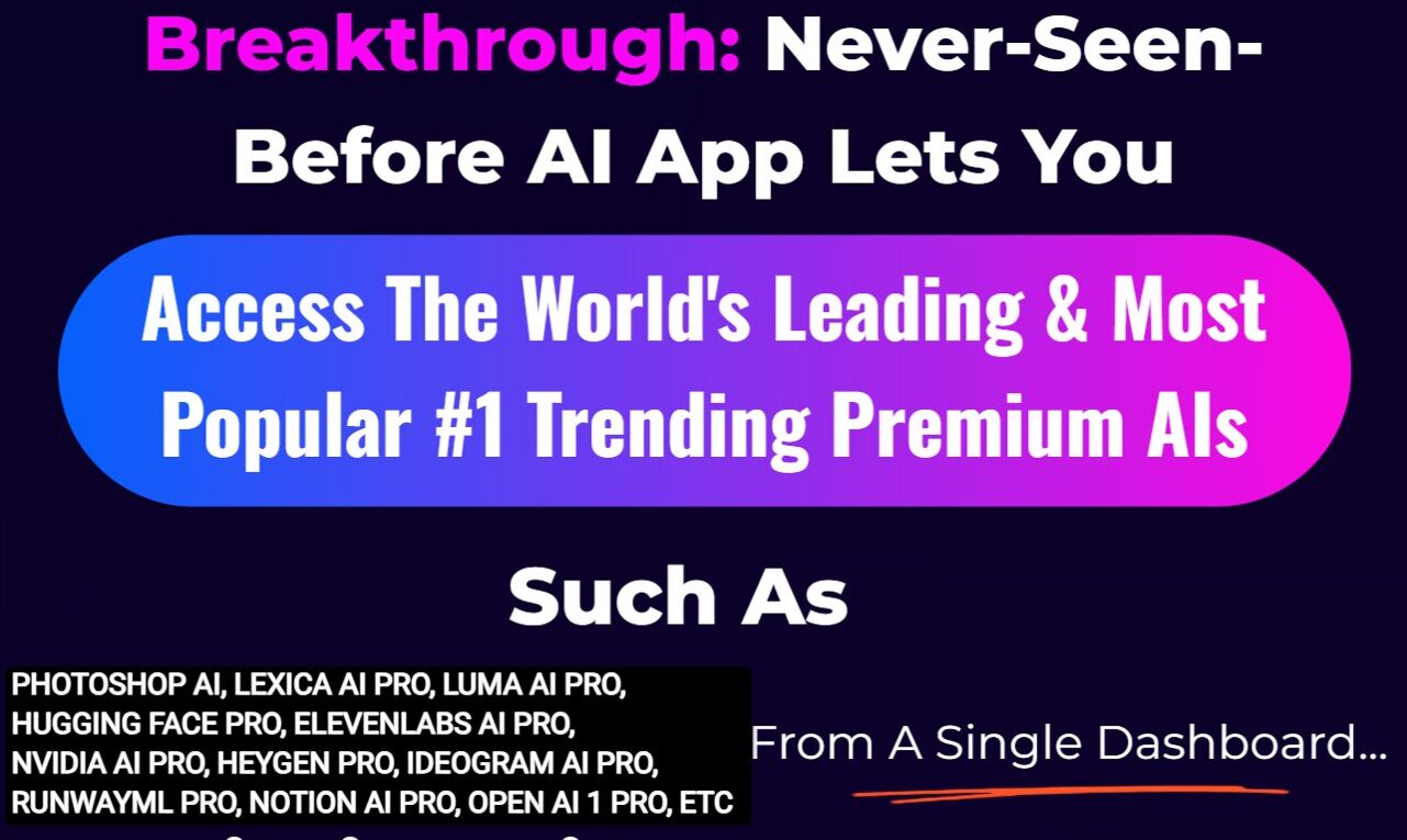 54242616462 5978a2cab3 k OneAi 2.0 Review: Access the Top-Ranked Premium AIs and Start Your Own Monthly AI Subscription Service, Charging Users Any Amount