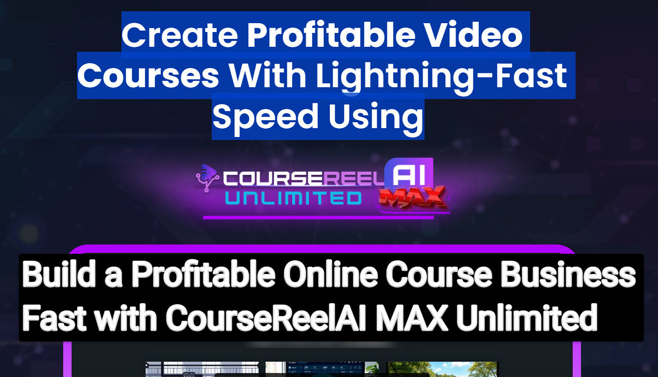 54267762049 07db5fde30 h Build a Profitable Online Course Business Fast with CourseReelAI MAX Unlimited