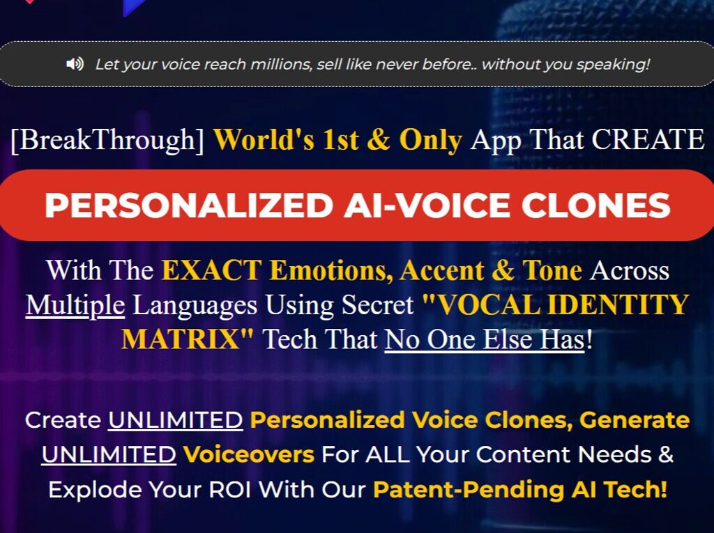 54268077870 56831a62fd b Revolutionize your marketing with Voice Magik: the first AI voice cloning platform designed for marketers. Clone your own voice or create unique AI voices in seconds for more engaging, authentic, and human marketing