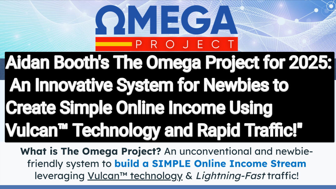 54271181626 79e4b1eb7f k The Omega Project By Aidan Booth For 2025 Review: An Unconventional and Newbie-Friendly System for Building a Simple Online Income Stream. Is it Worth It?