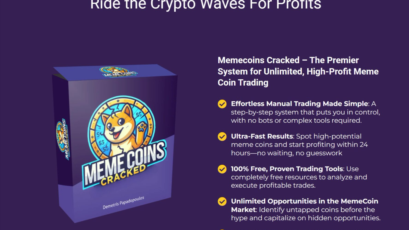 image 23 Memecoins Cracked Review: No Crypto Trading Skills Needed! Discover a Simple Method to Earn Daily from Meme Coins—Starting at $2!