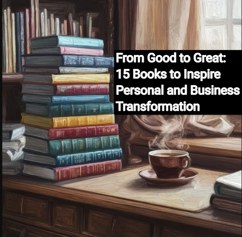 From Good to Great: 15 Books to Inspire Personal and Business Transformation