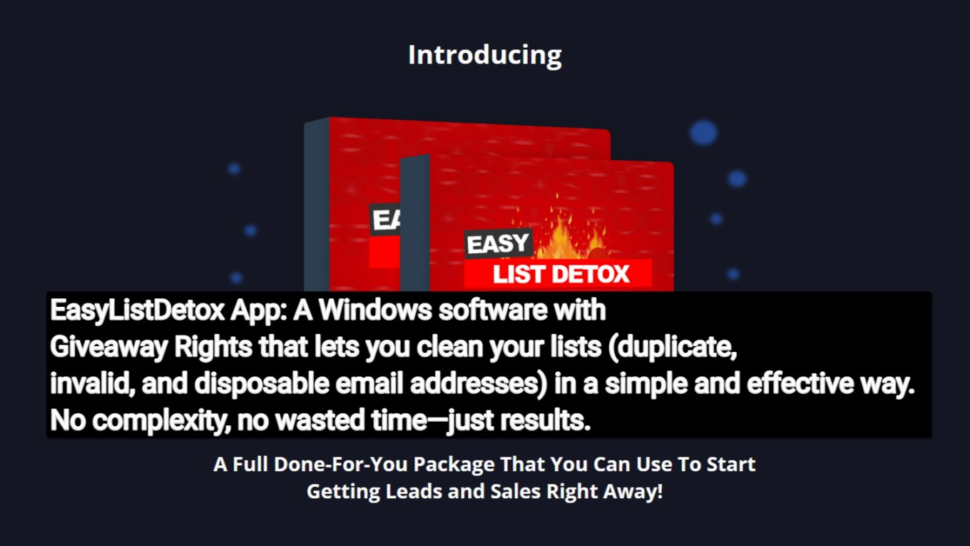 image 32 EasyListDetox App Review: A Windows tool with Giveaway Rights for effortlessly cleaning your email lists of duplicates, invalid, and disposable addresses. Simple, efficient, and time-saving