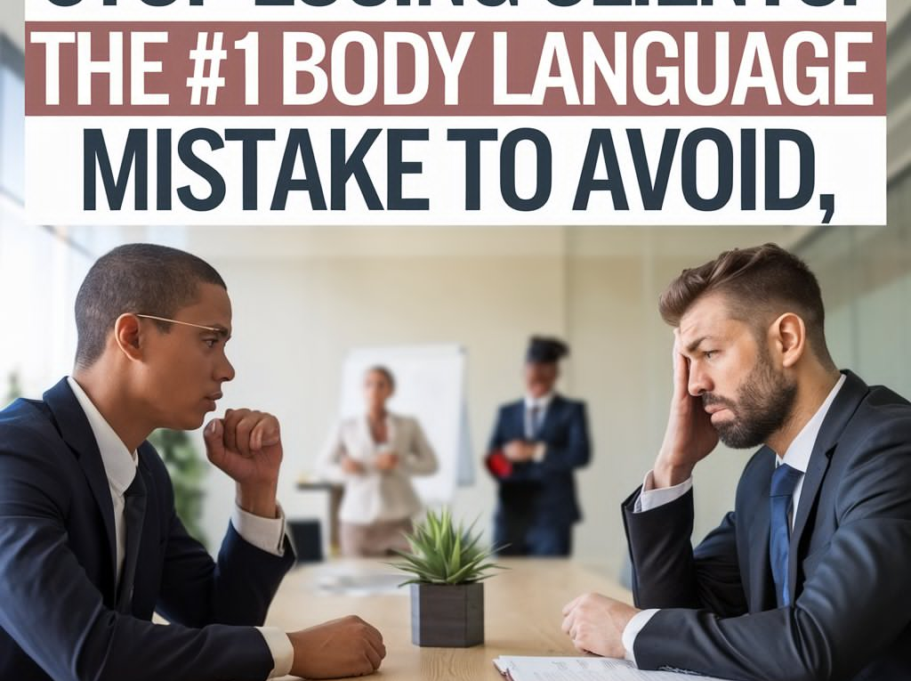 image 100 Is Your Body Language Driving Clients Away? The #1 Mistake You're Making