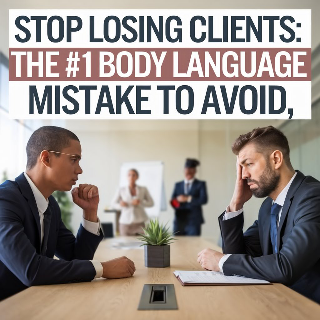 Is Your Body Language Driving Clients Away? The #1 Mistake You're Making