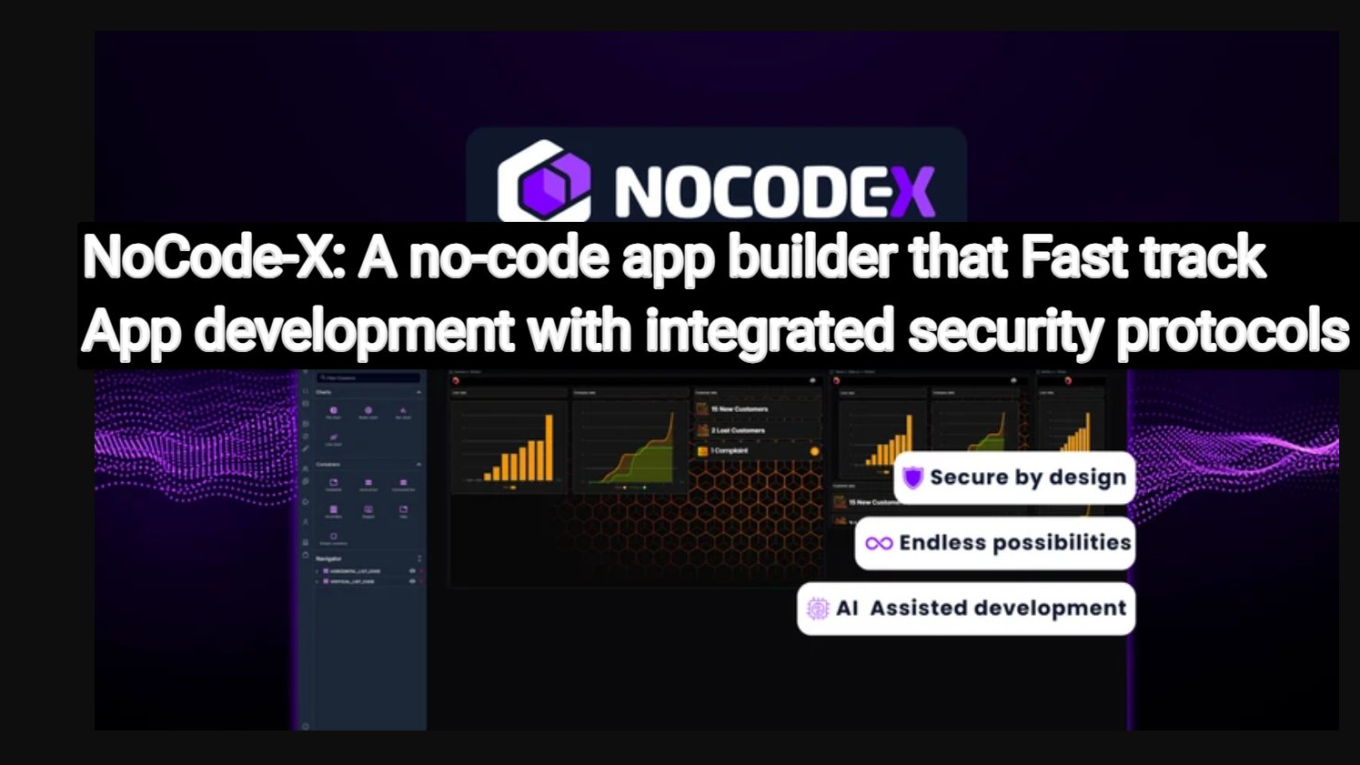 image 105 NoCode-X: A no-code app builder that Fast track App development with integrated security protocols