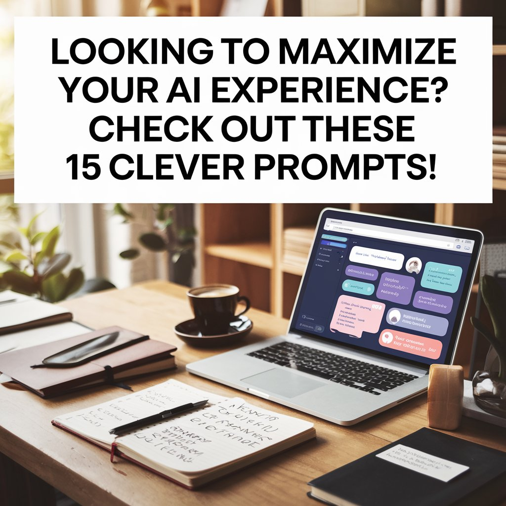 Looking to Maximize Your AI Experience? Check Out These 15 Clever Prompts! A Fresh Take on Digital Dialogue