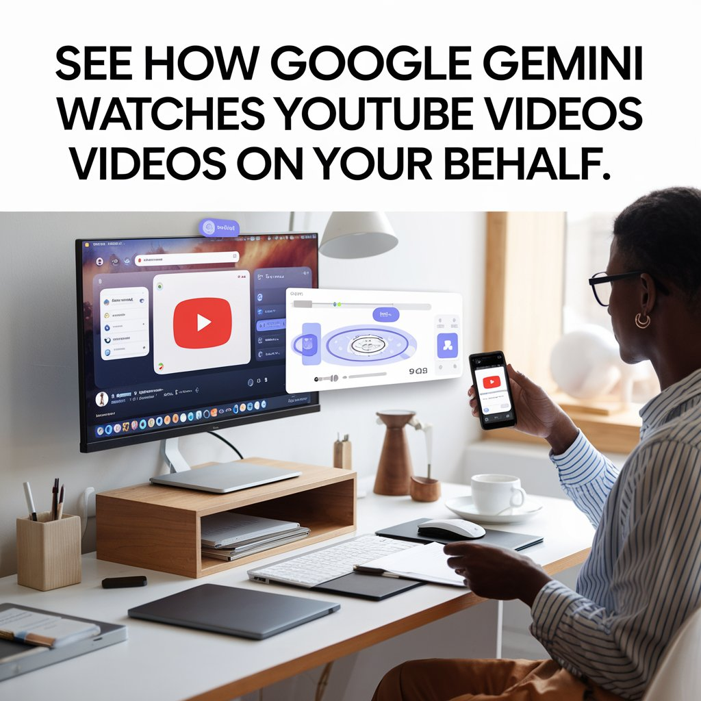 Discover how Google Gemini watches YouTube videos on your behalf