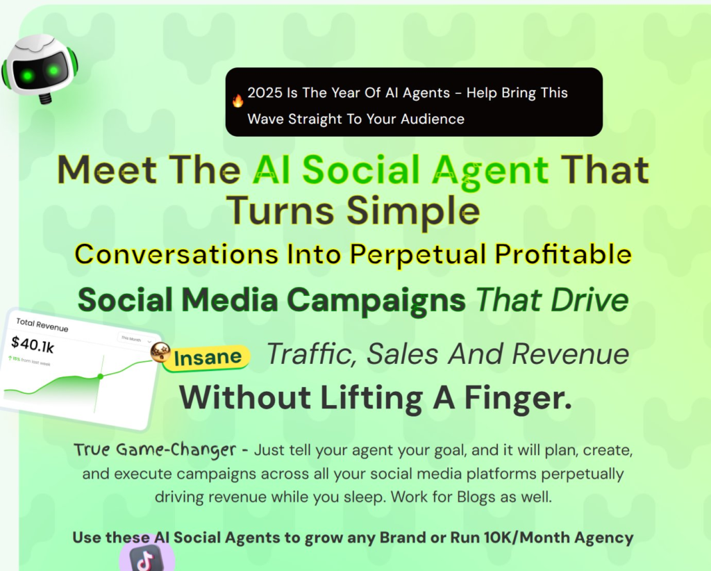 AI Social Agent Review