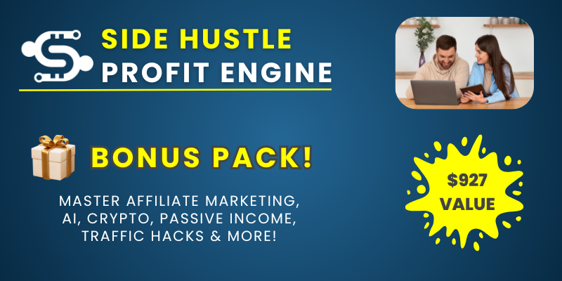 Side Hustle Profit Engine Review: A 60-Second AI Tool that Effortlessly Builds Profit-Generating Commission Sites in the In-Demand "Side Gigs" Market