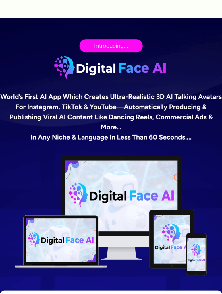 Digital Face AI Review: Drive Sales with AI Face Videos on Reels & Shorts