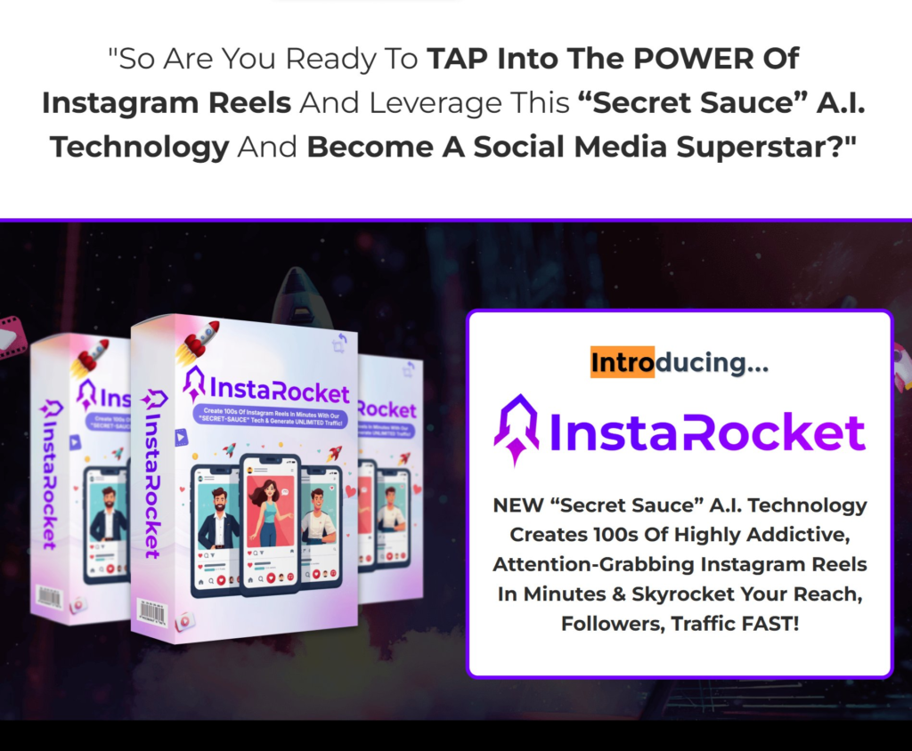 InstaRocket AI Review: The "Secret Sauce" for Instagram Reels That Get You Noticed FAST!