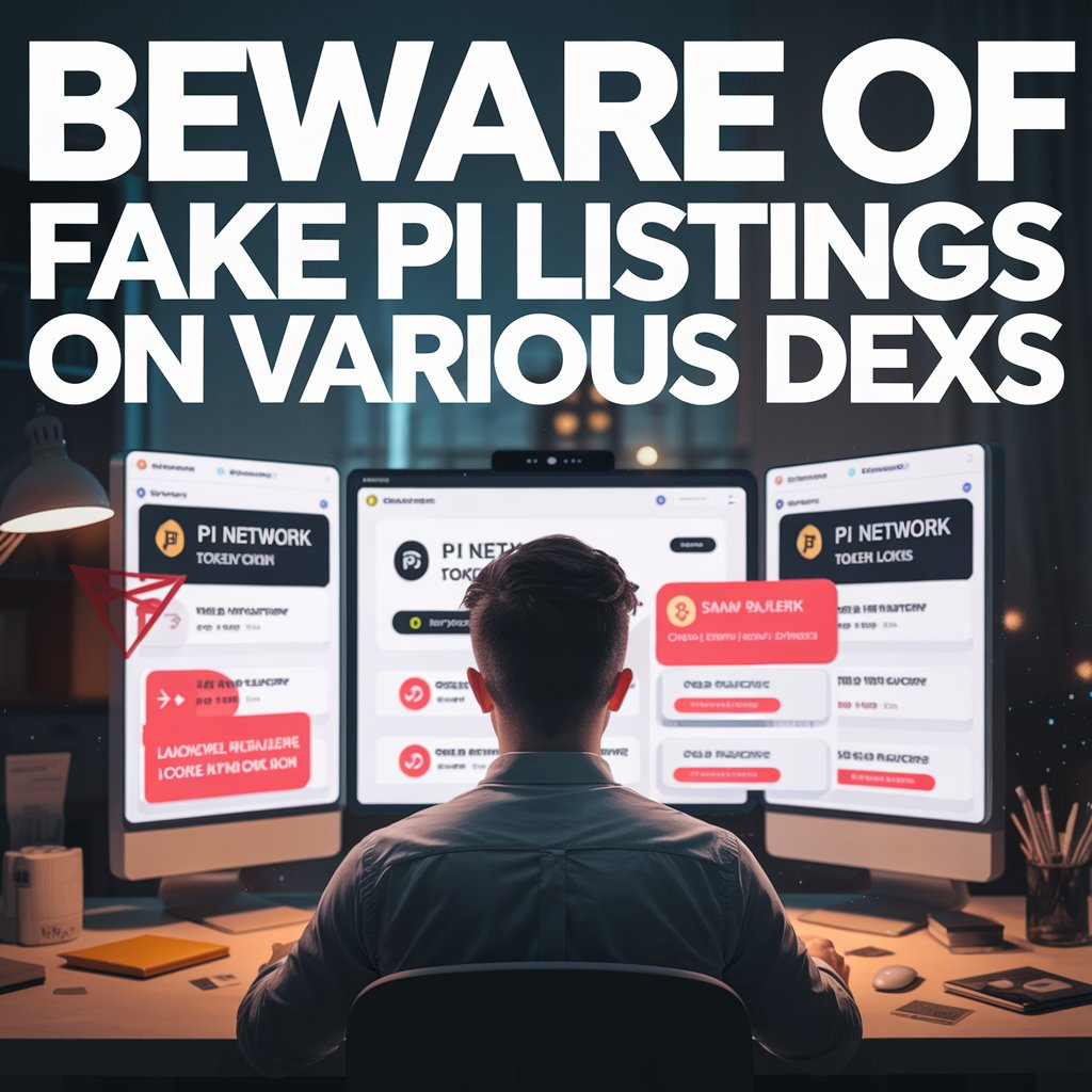 Pi Network Warns: Beware of fake Pi listings on various DEXs - Not All current DEX listings are Genuinely Working With Pi Network