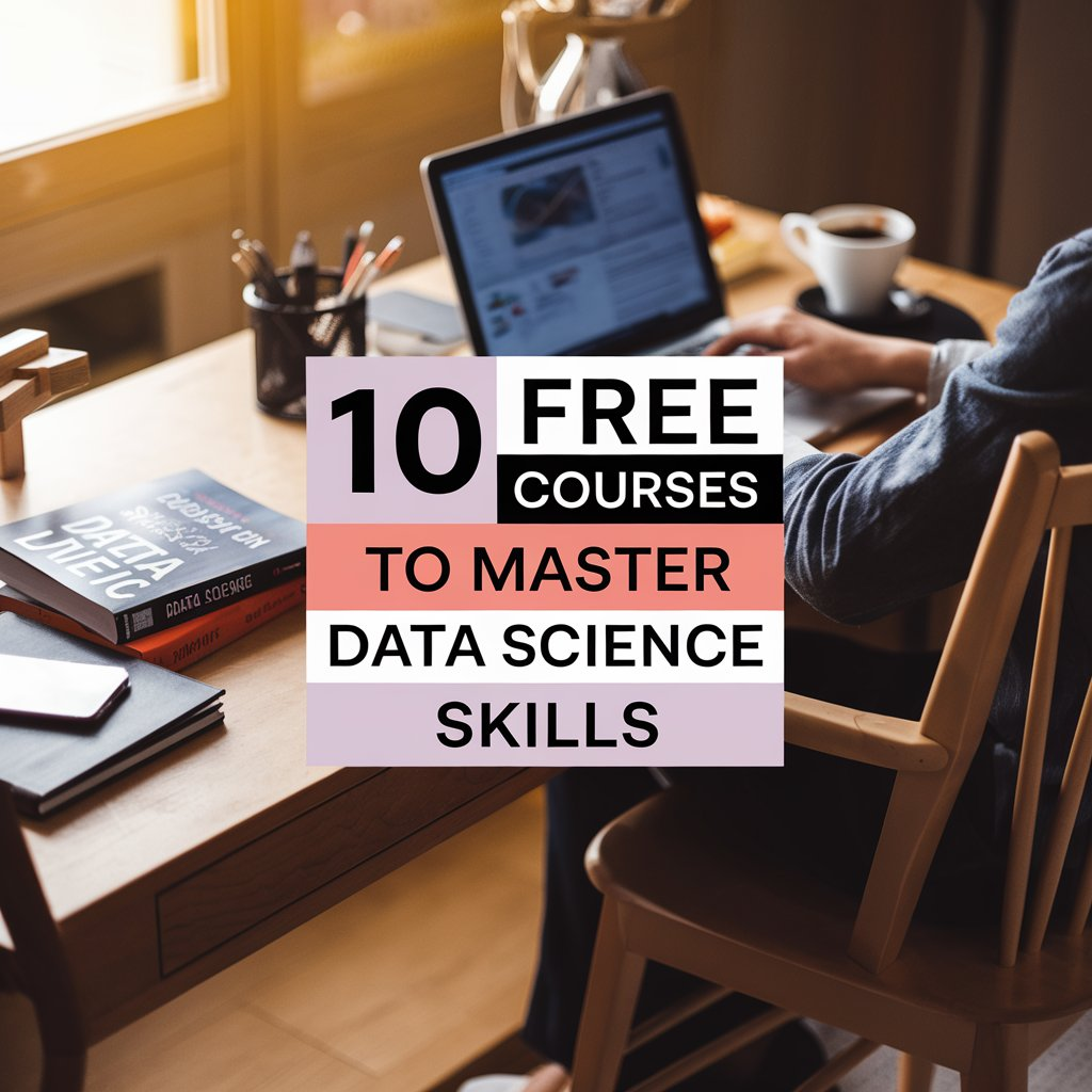 10 Free Courses to Master Data Science Skills for $90,000+ Salaries by 2025