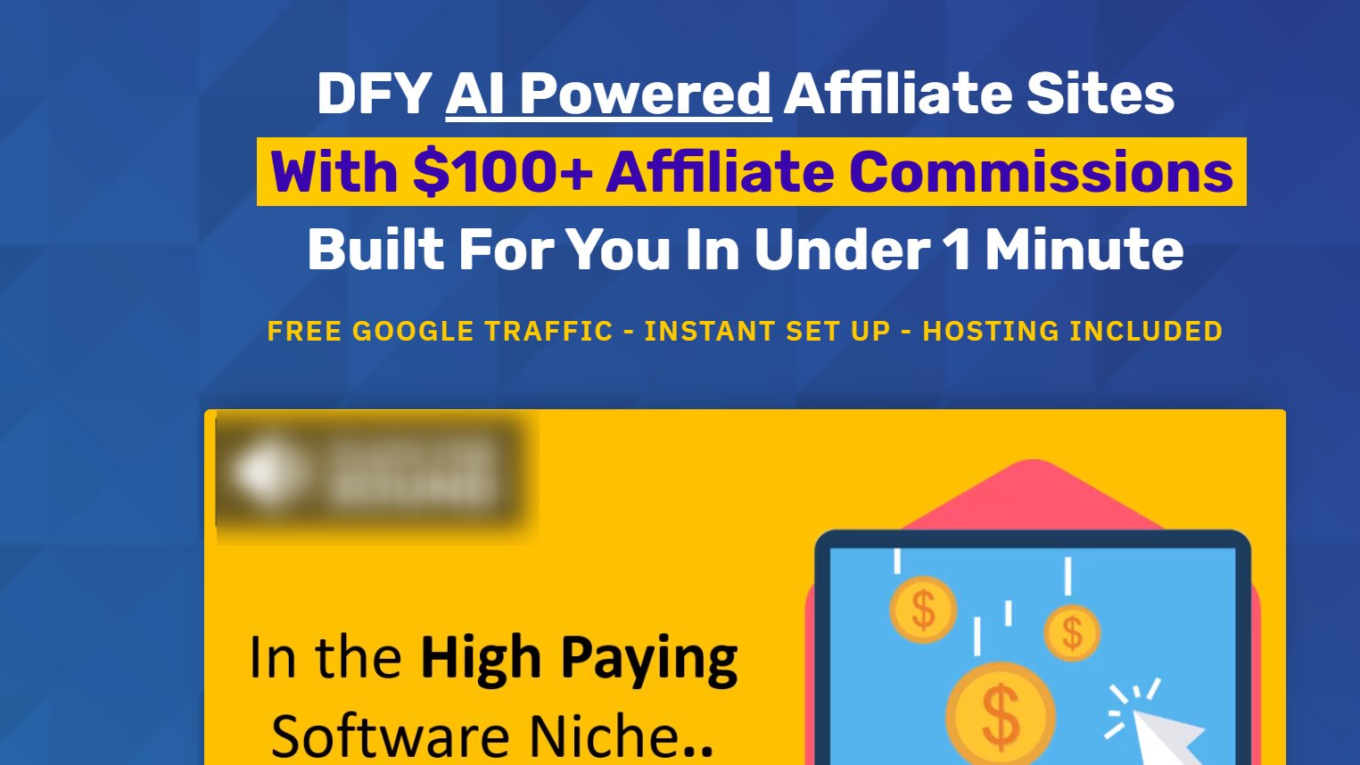 image 95 Review of AI Software Affiliate: An AI App That Builds DFY Commission Sites in a Lucrative Software Niche!