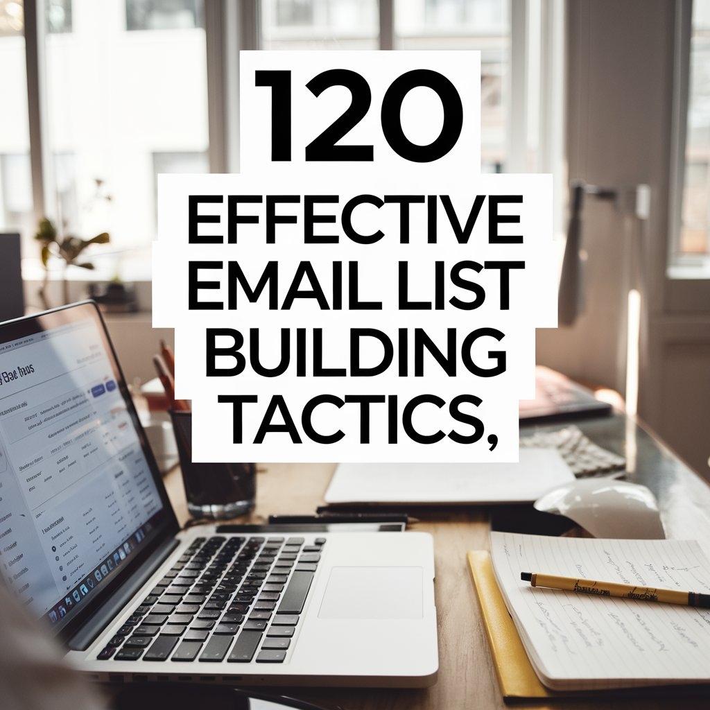 120 Effective Email List Building Tactics You Need to Know