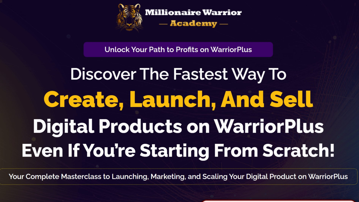 image 97 WarriorPlus Success Starter: Discover The Fastest Way To Create, Launch, And Sell Digital Products on WarriorPlus Even If You’re Starting From Scratch!