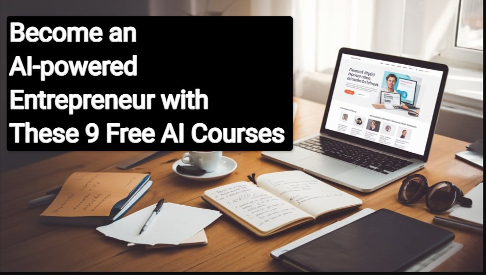 image Become an AI-powered Entrepreneur with These 9 Free AI Courses