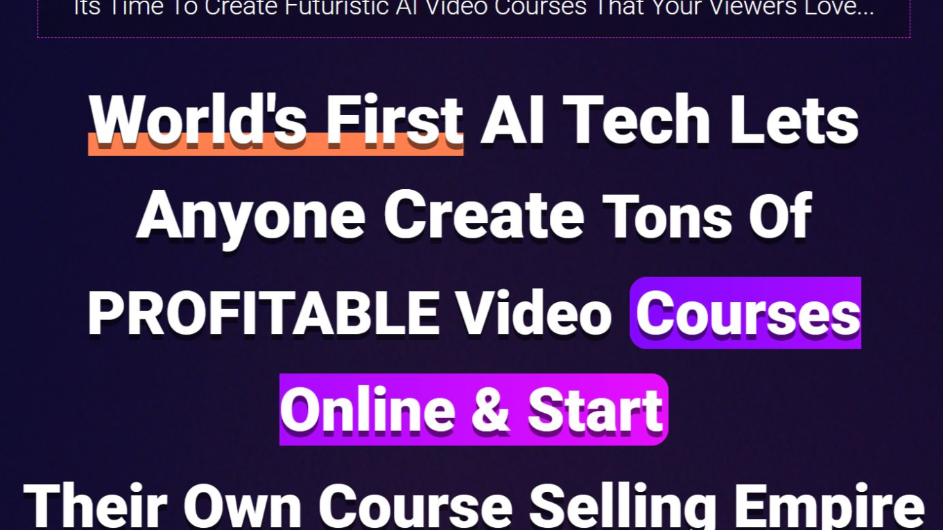 image 13 AI Teachify Review: Create Exceptional AI Courses 10 Times Faster with No Camera, No Course Creation, No Voice Recording, No Cost, and No Fancy Tools