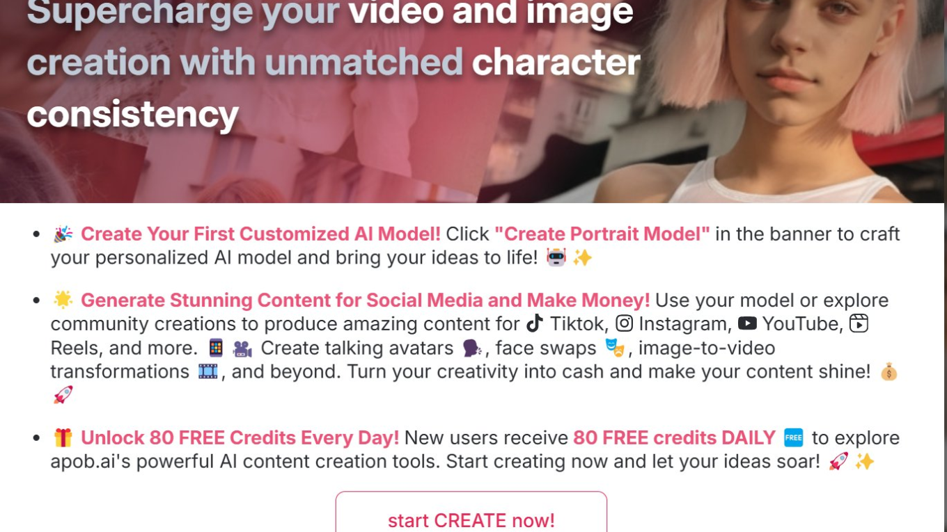 image 44 Build Your AI Model for Free Today: Earn from an AI Influencer that Seems Completely Real and Engages Like a Human