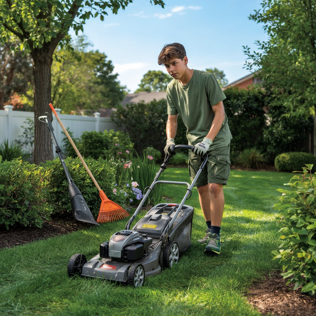 2. Lawn Care & Landscaping: Money in the Grass